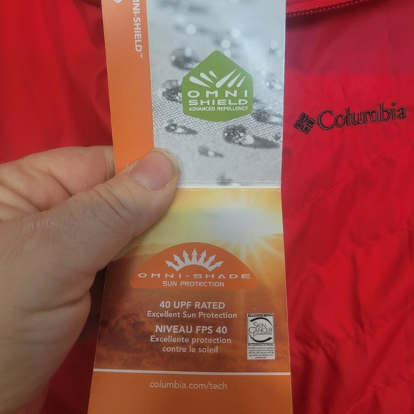 Columbia NWT Women's Vibrant Red Vest Size XL - Picture 5 of 9